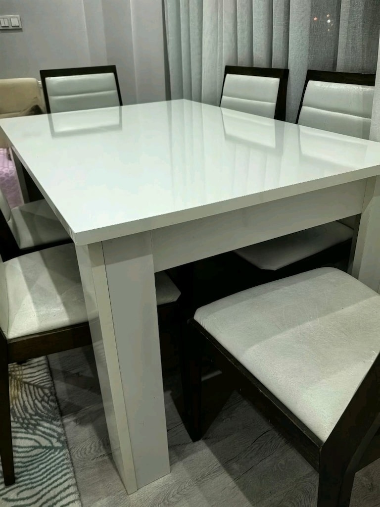 6-8 kişilik yemek masası 135*90 - 2