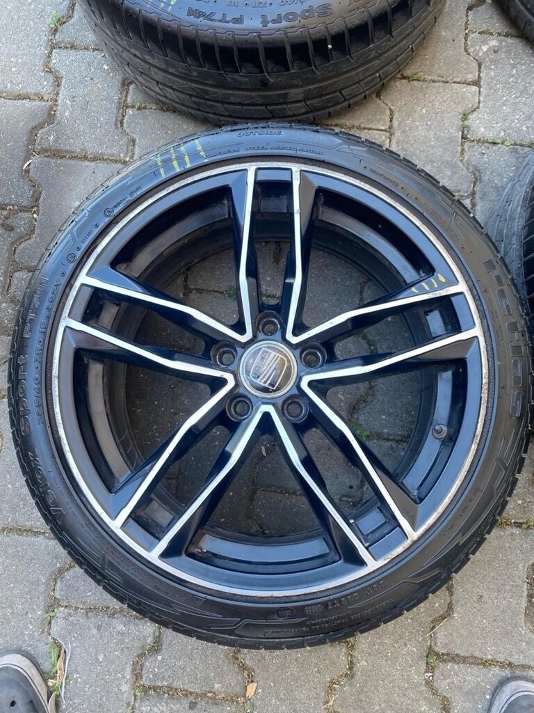 18 5x112 HATASIZ JANT LASTİK GOLF JETTA PASSAT AUDİ UYUMLU - 4