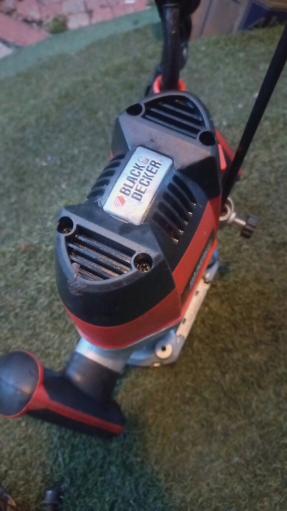 blackdecker çift kol freze - 8