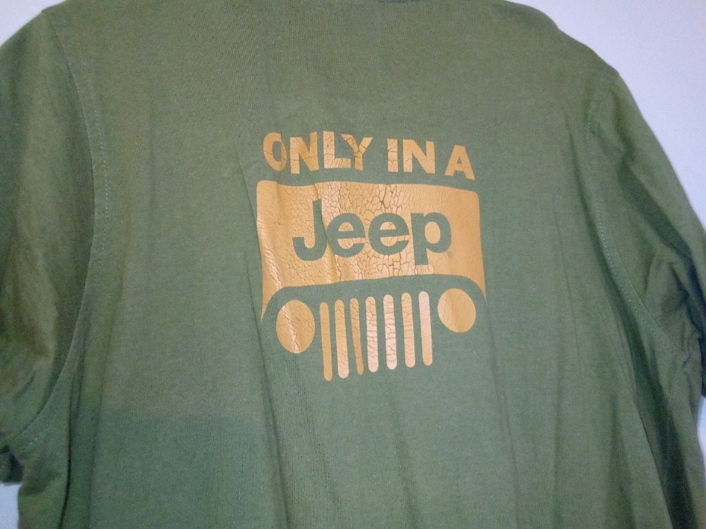Jeep Haki T-shirt erkek boy70 en 50 orijinal vintage — görsel 5/5