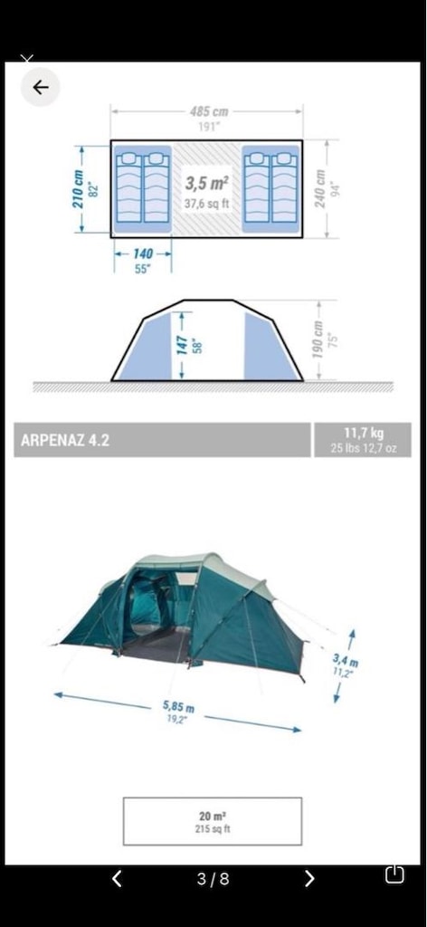 decathlon çadır - 6