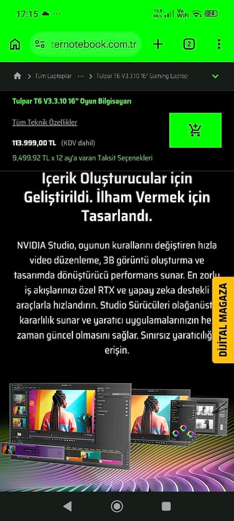 MONSTER tulpar t6.v3.10.6 oyuncu bilgisiyarı - 7