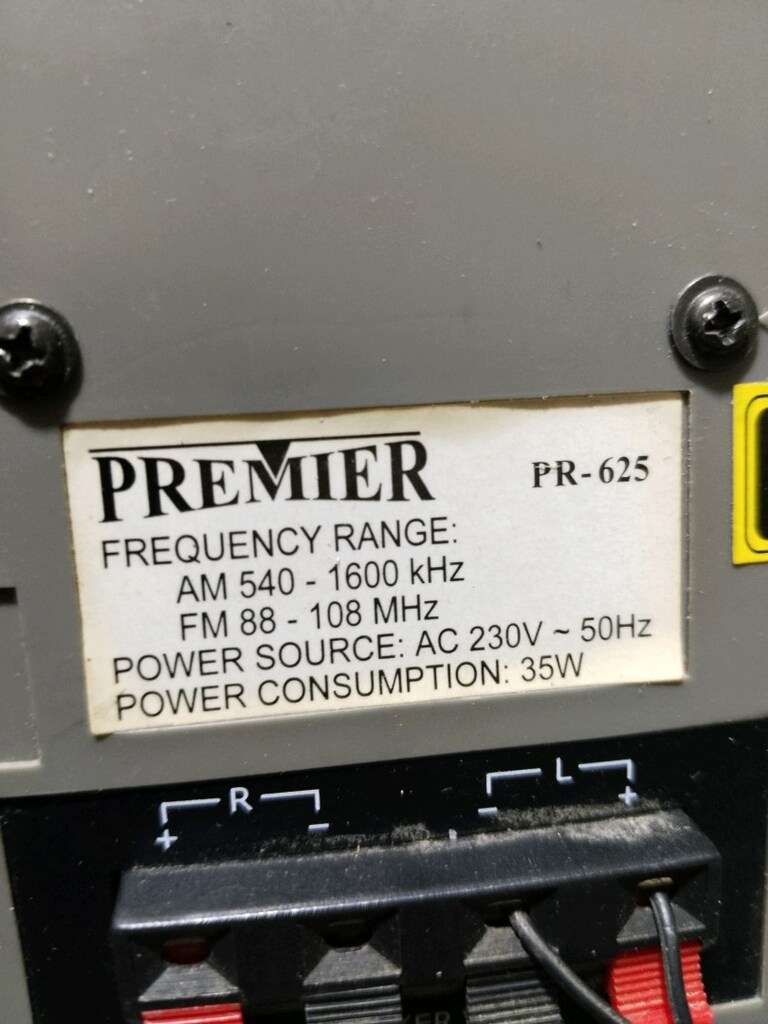 PREMİER - PR 625 MARKA VE MODEL NUMARALI DVD RADYO KASETCALAR SET - 7