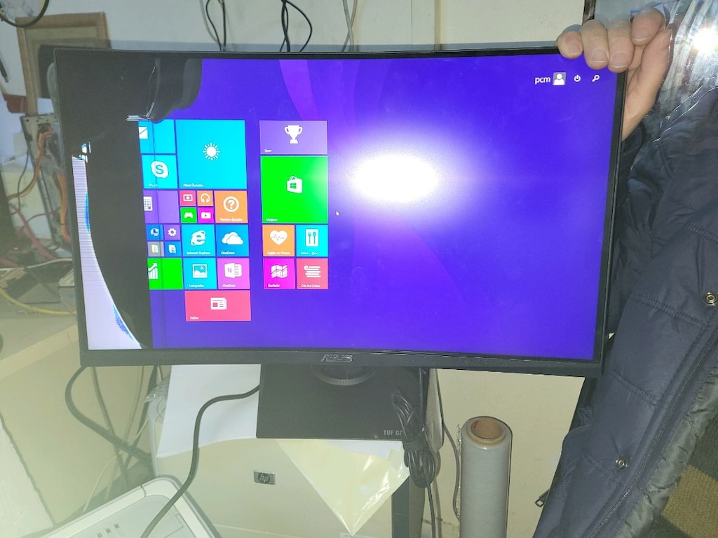 EKRAN SORUNLU ASUS VG24V PARÇA İÇİN - 2