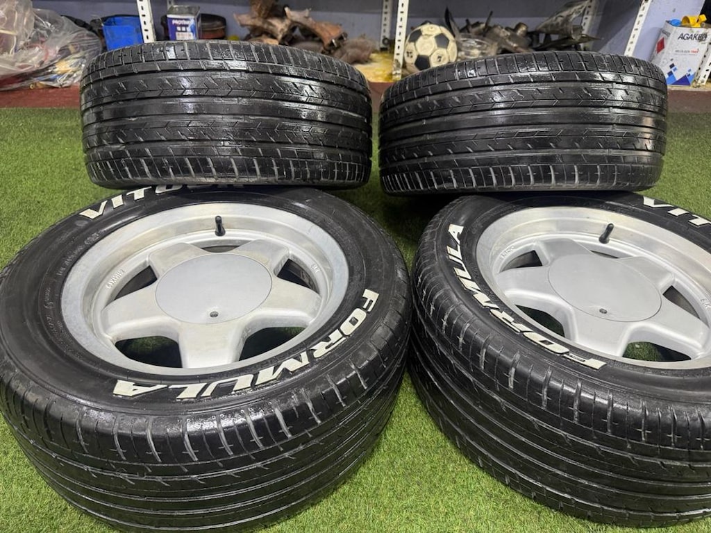 215 50 13 FORMULA VİTEOUR BEYAZ YAZILI CMS 40 JANT LASTİK - 3