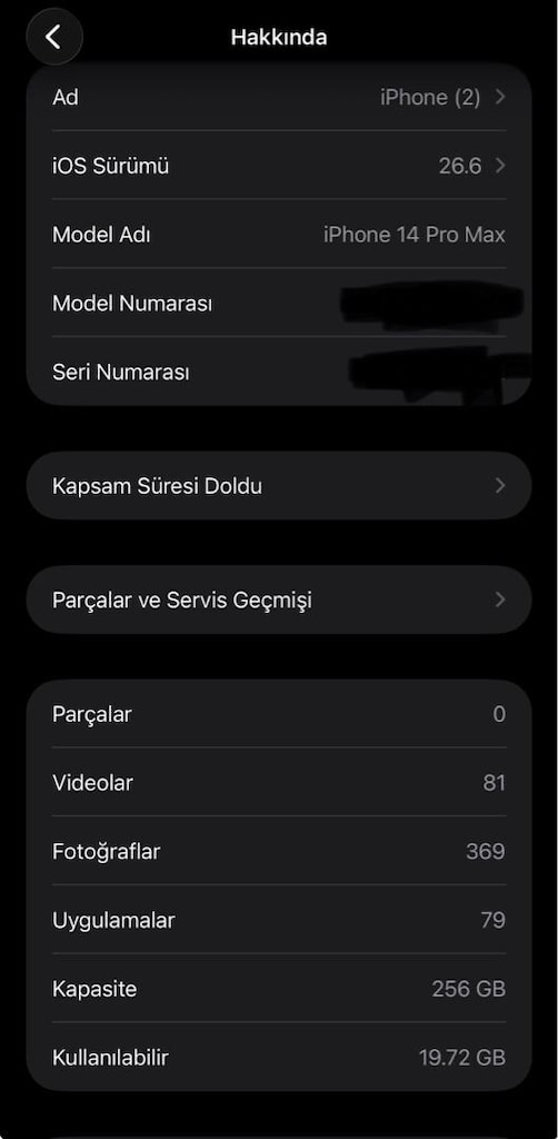 İPHONE 14 PRO MAX YD 256 GB - 3