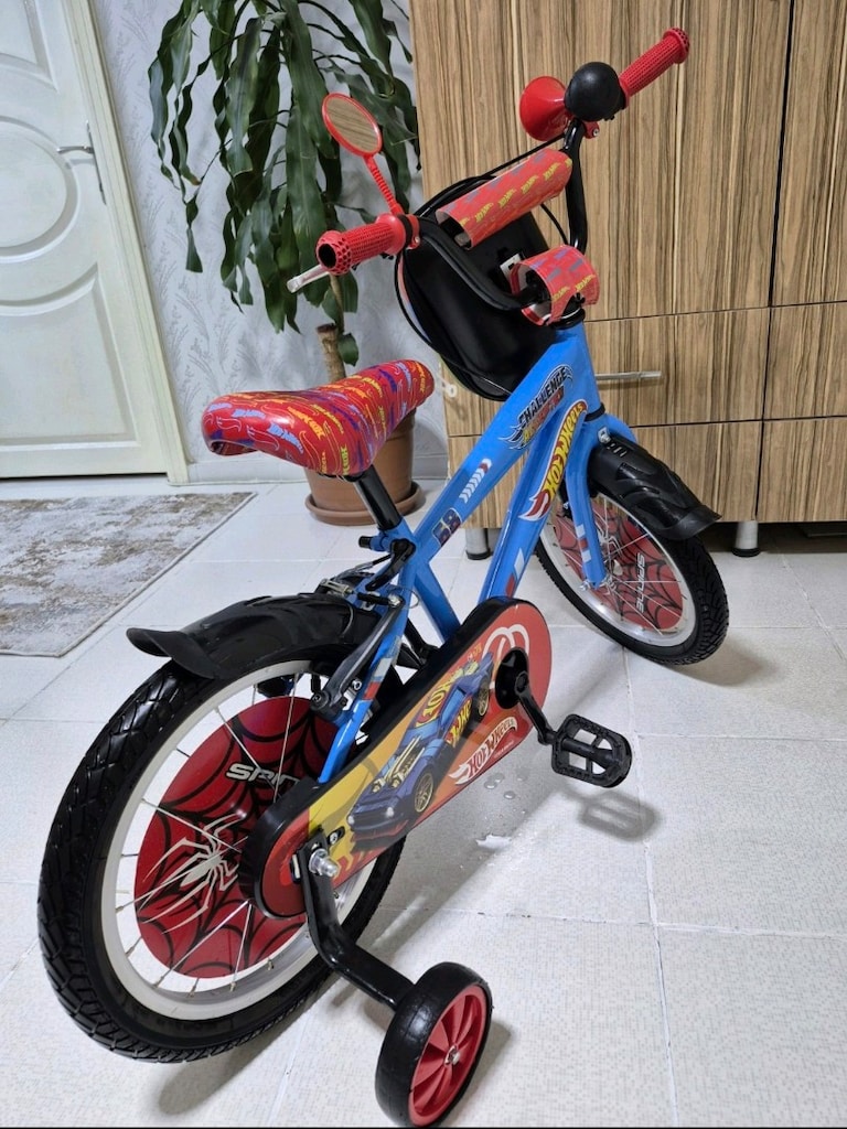 16 JANT SIFIR AYARINDA TERTEMİZ ÜMİT HOTWHEELS ÇOCUK BİSİKLETİ - 11