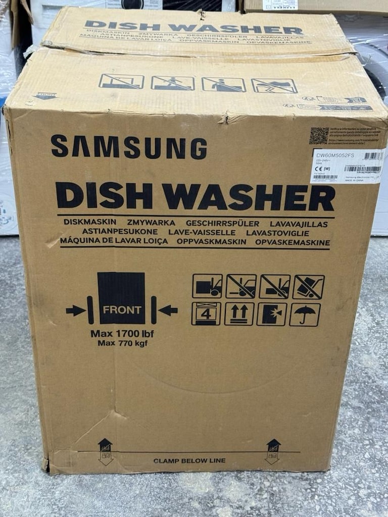 Samsung DW60M5052FS/TR 5 Programlı Inox Bulaşık Makinesi - 9