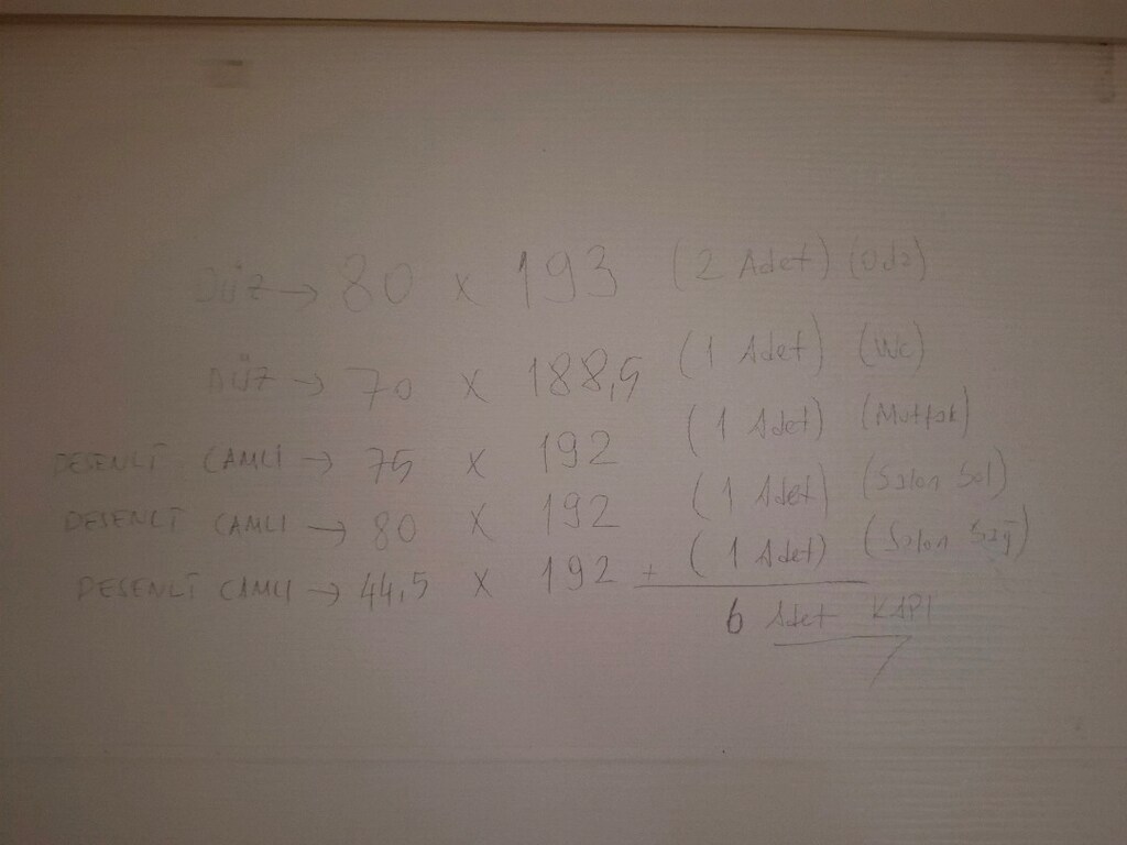 Ev Oda Kapıları (6adet) - 4