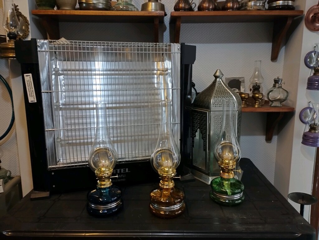 GAZ LAMBASI NO 14 KLASİK RENKLİ ALT ŞİŞE ADET FİAT - 4