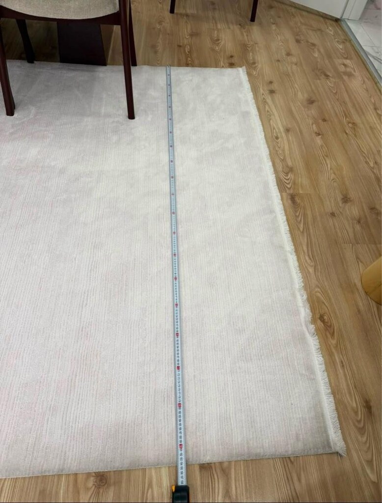 Krem 6m2 İpek Salon Halısı (2 adet) - 5