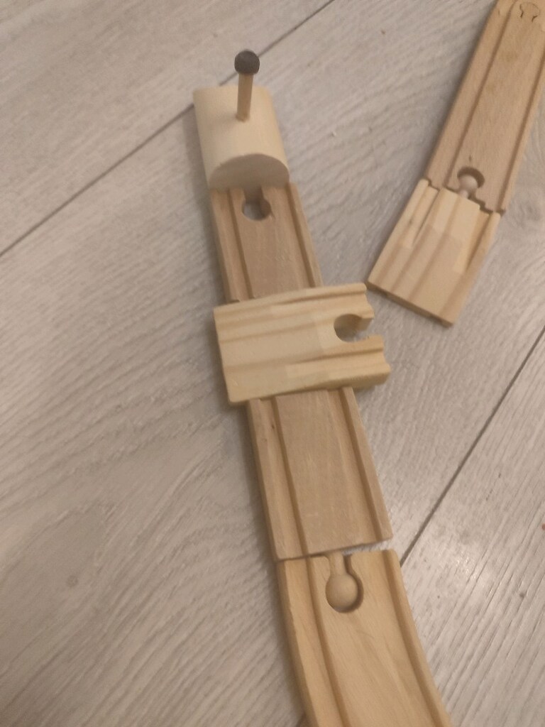 Ikea lillabo 48 parça ahşap tren seti oyuncak istasyon - 7