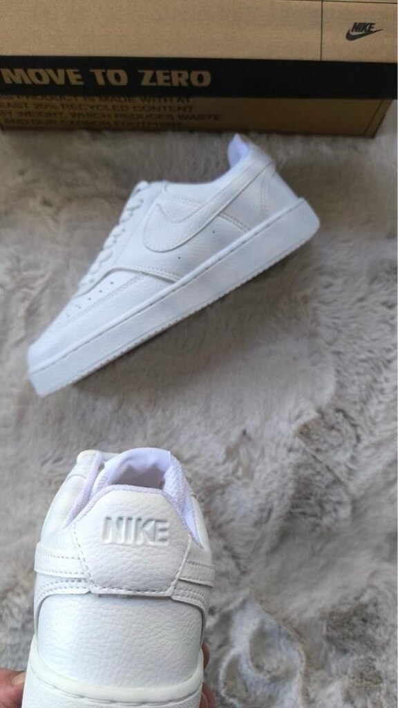 ‼‼NİKE COURT VISION LOW KADIN BEYAZ - 5
