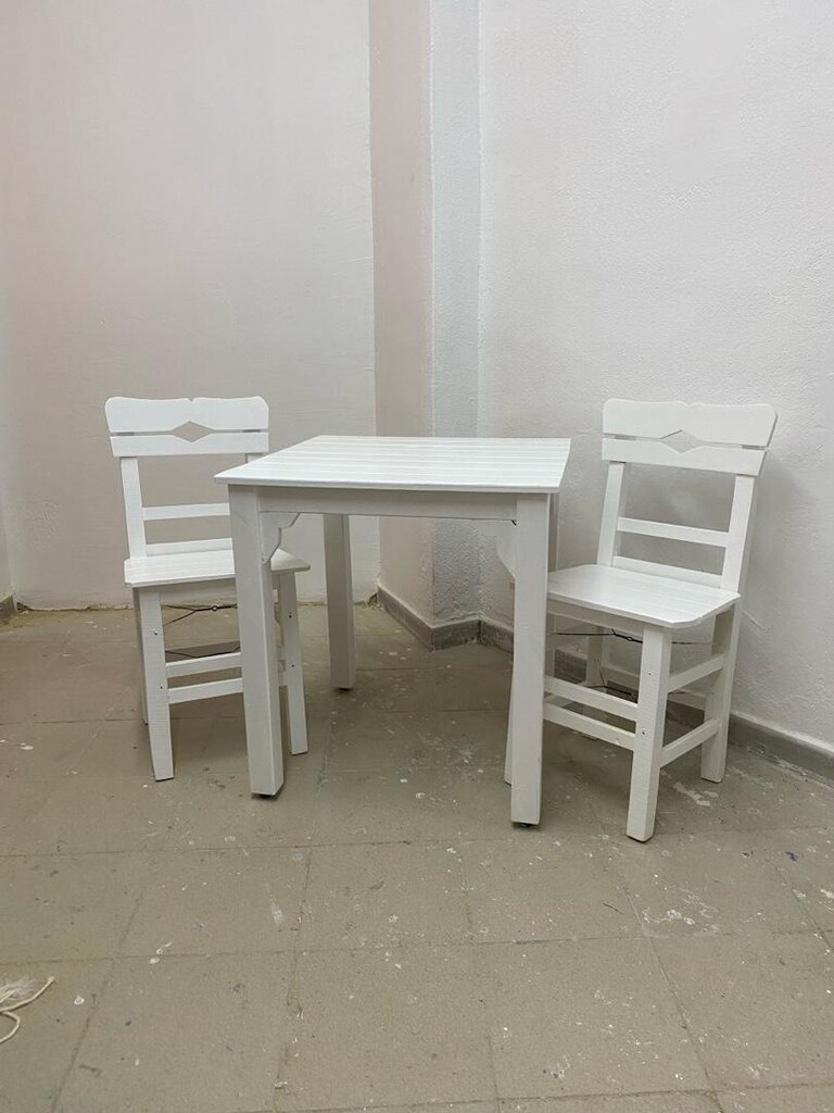 ahşap sandalye çanakkale sandalye renkli sandalye masa imalat - 5