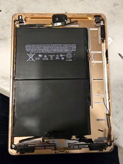 ipad 6.nesil kasa pil
