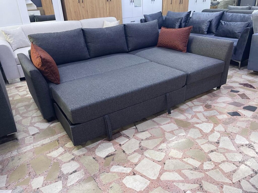 İKEA HOLMSUND KÖŞE KÖŞE KOLTUK YATAKLI SANDIKLI 250/150 - 4