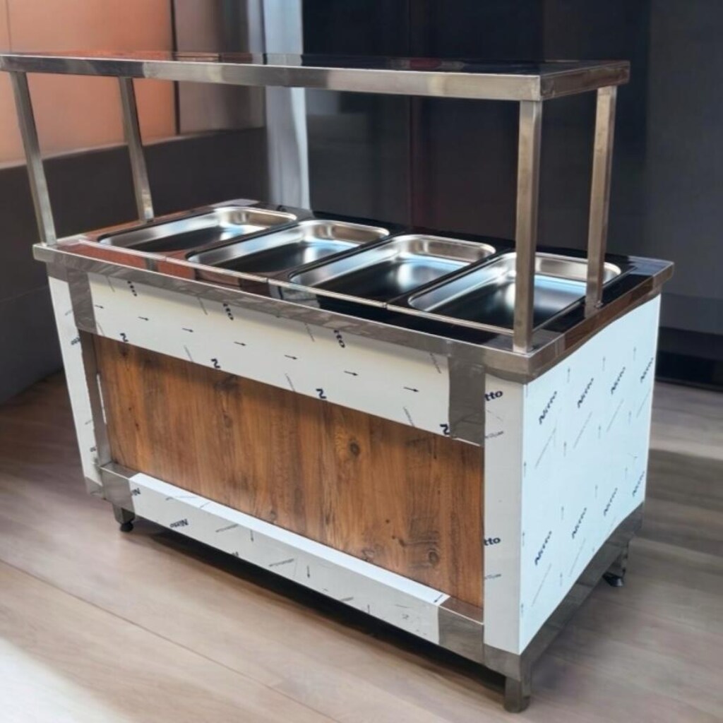 EKONOMİK MODEL DÖRTLÜ BENMARİ –150CM ELEKTRİKLİ SULU - 5