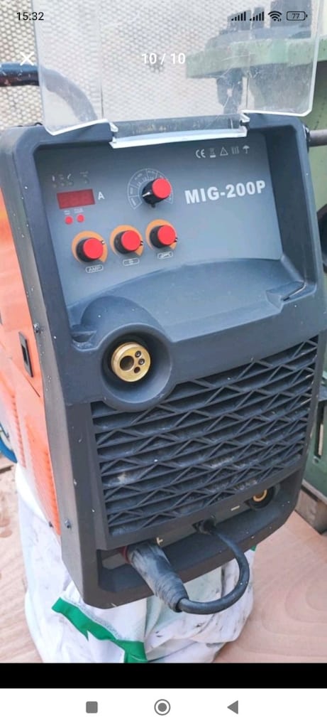 220 VOLT GAZALTI KAYNAK MAKİNASI METAL PASLANMAZ ALÜMİNYUM V ELETROT - 9