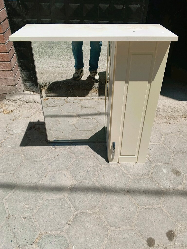 banyo üst dolabı aynalı - 3