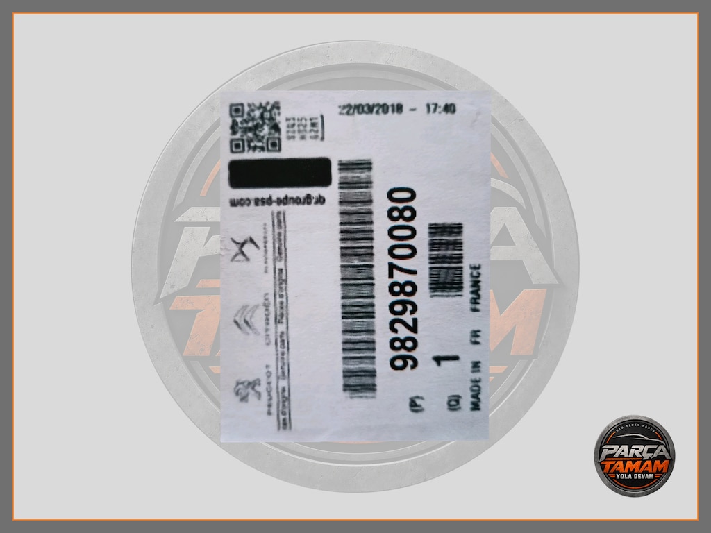 PEUGEOT 208 308 3008 1.5 BLUEHDI EGR VALFİ 9829870080 - 7