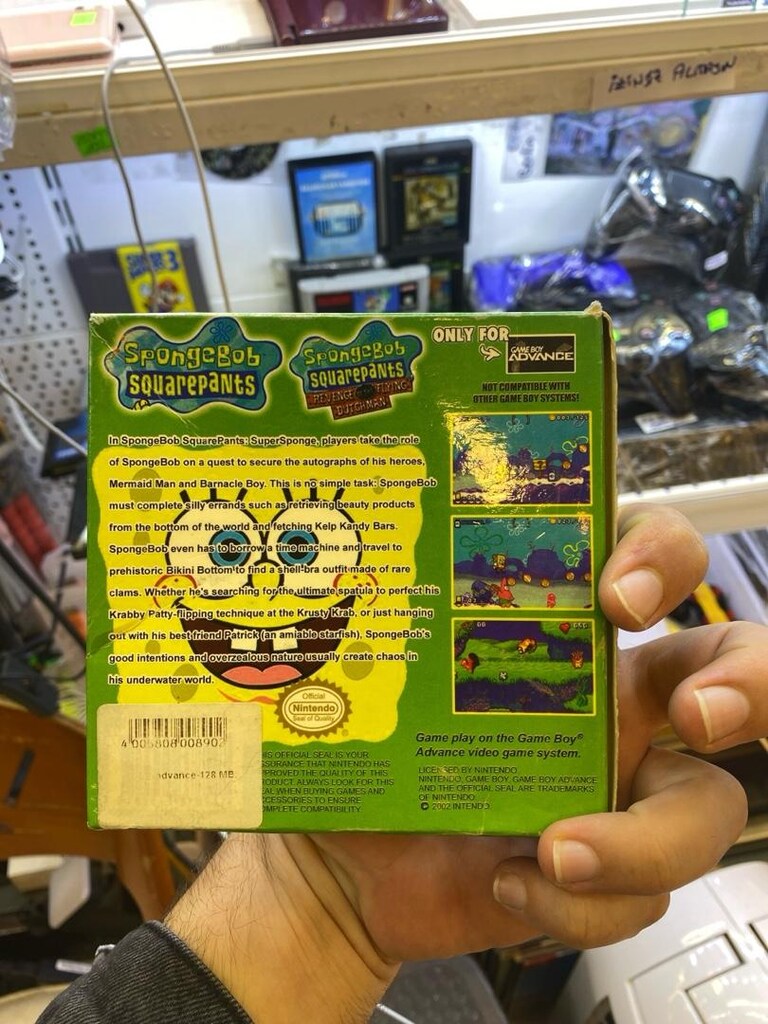 SÜNGER BOB 2 OYUN GAMEBOY OYUN - 2