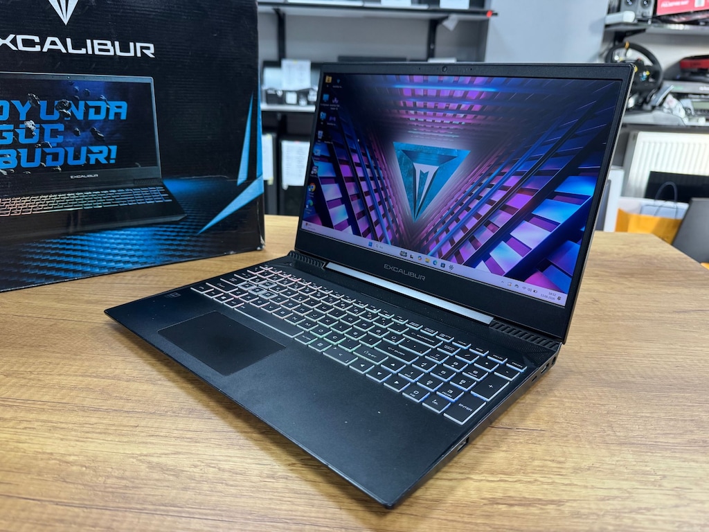 EXCALİBUR LAPTOP İ5 10300H 16 GB RAM 512 GB GTX1650 KUTULU - 4