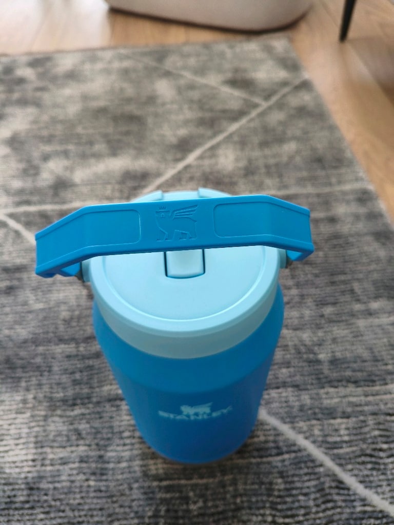 Orijinal Kullanılmamış Stanley The IceFlow Flip Straw Jug 1.9 LT Mavi - 3