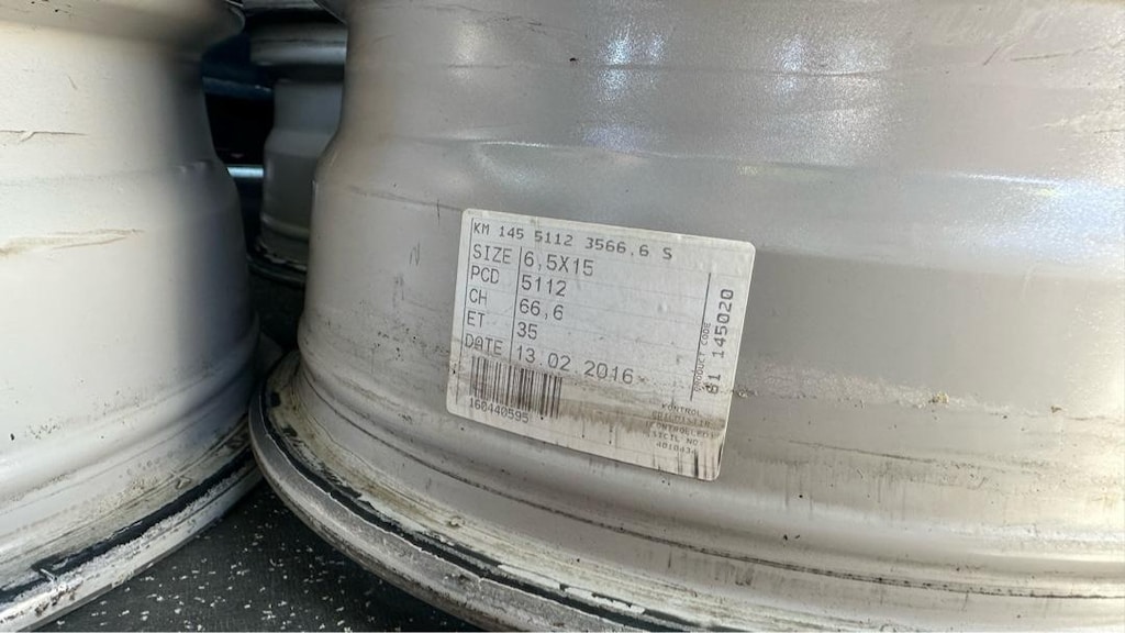 Vw grubu uyumlu caddy araçtan çıkma Kormetal Km145 modeli 5x112 jant - 4