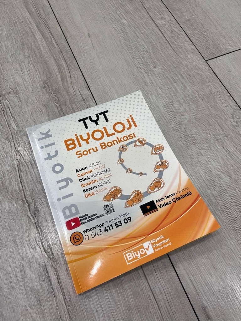 TYT Biyoloji Soru Bankası