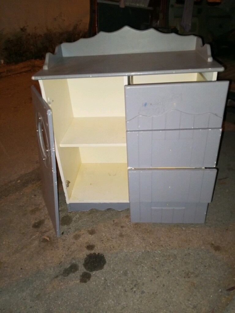 vintağe çekmeceli çok amaçlı dolap - 3