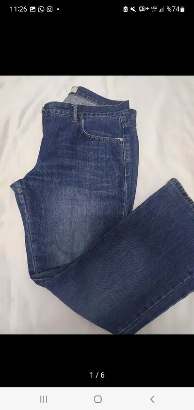 #Bayan pantolon #kot #mavi