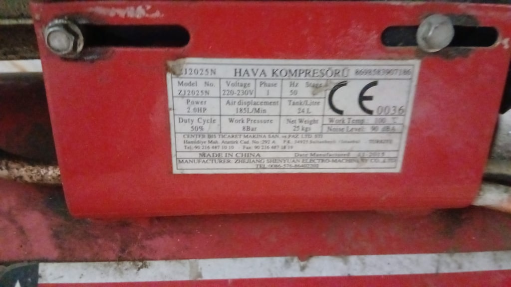 Atlas 24 litre hava kompresörü - 2