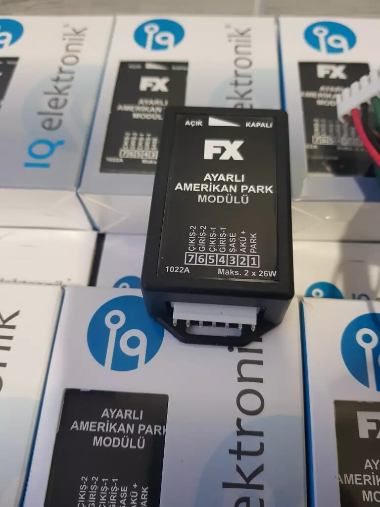 ayarlı amerikan park modülü - 2