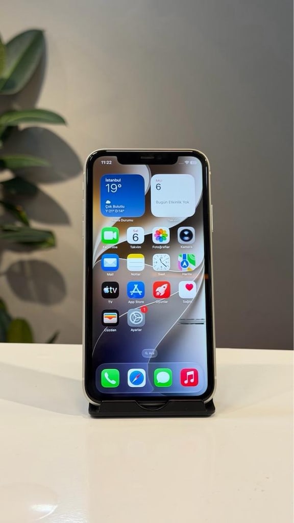 İPHONE 11 128 GB PİL :78 HATASIZ BEYAZ - 2