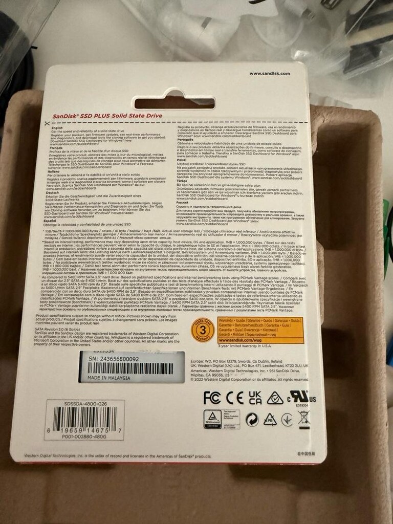 Sandisk SSD PLUS 480 GB - 2