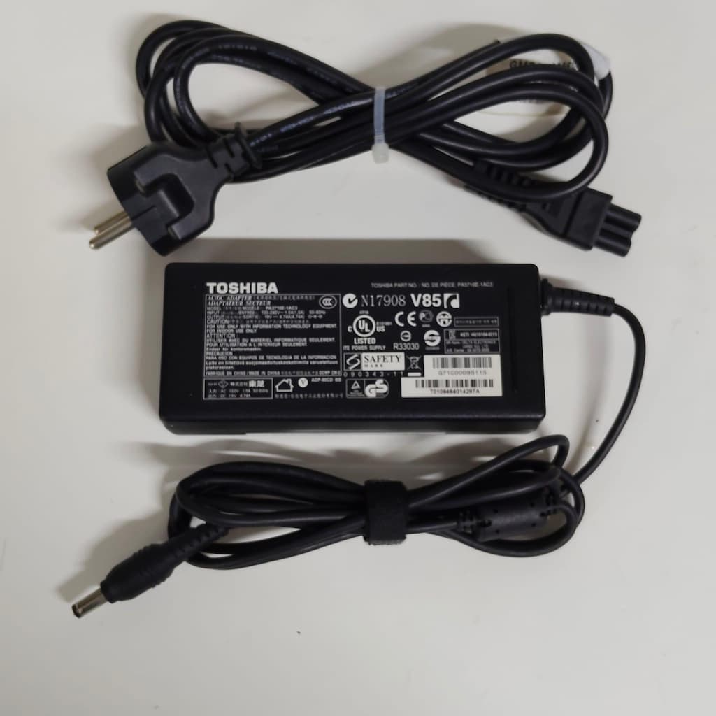Orijinal Toshiba Pa3716e-1AC3 19v 4.74a 90w Adaptör, Şarj Cihazı - 2