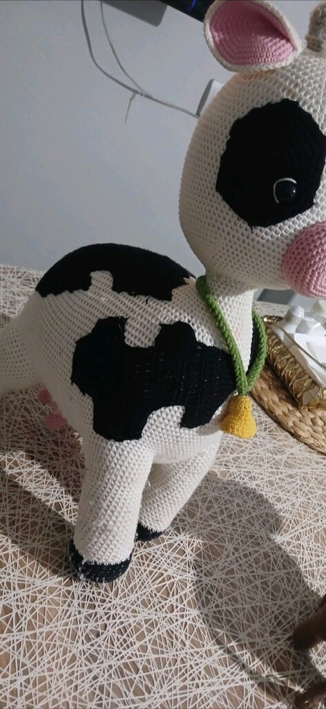 Amigurumi inek ve eşek