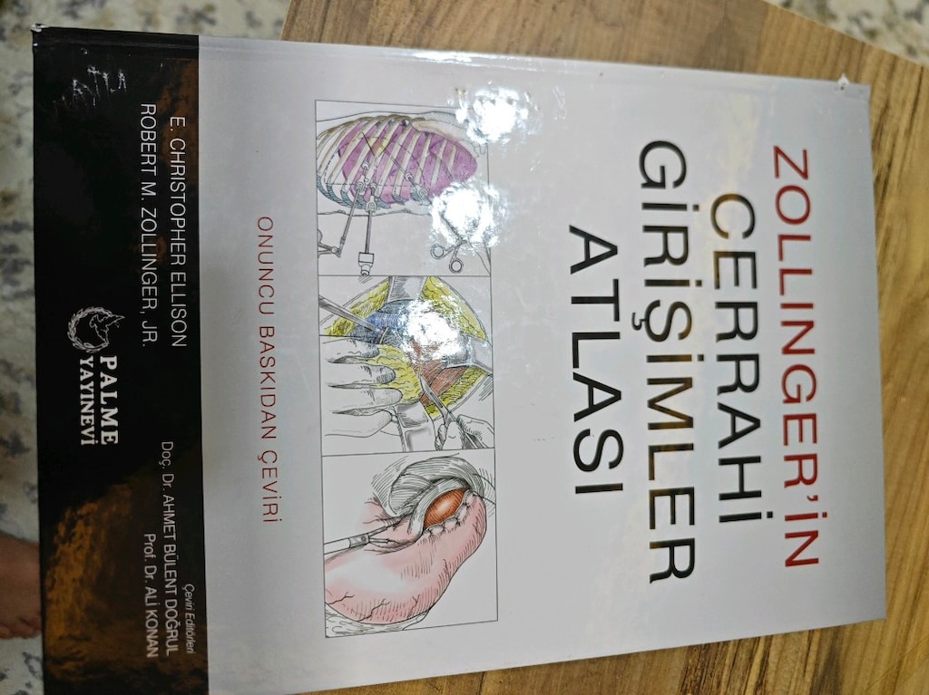 Zollinger' in cerrahi girişimler atlası