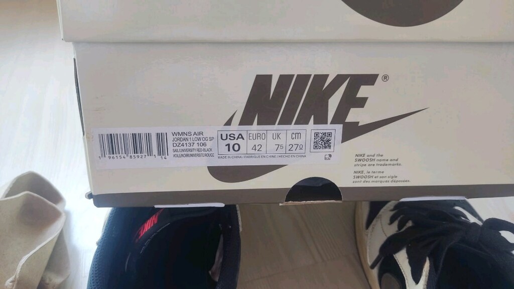 Air Jordan 1 Low Travis Scott Olive (W) 42 - 13