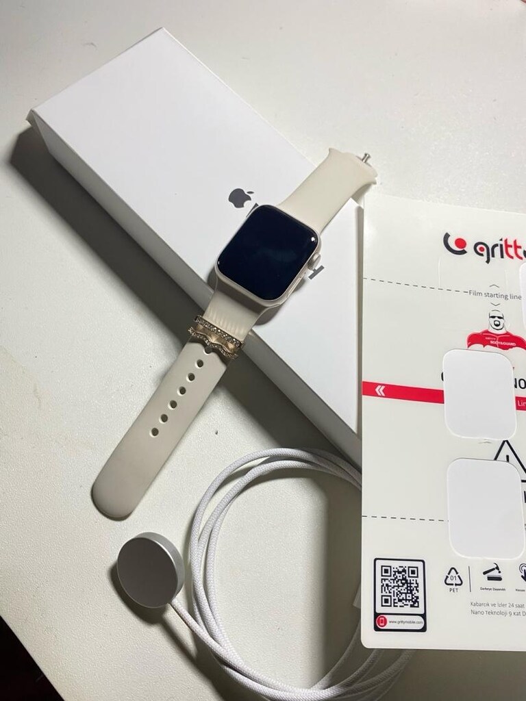 Apple Watch SE 3 Gps 40mm yıldız ışığı akıllı saat - 5