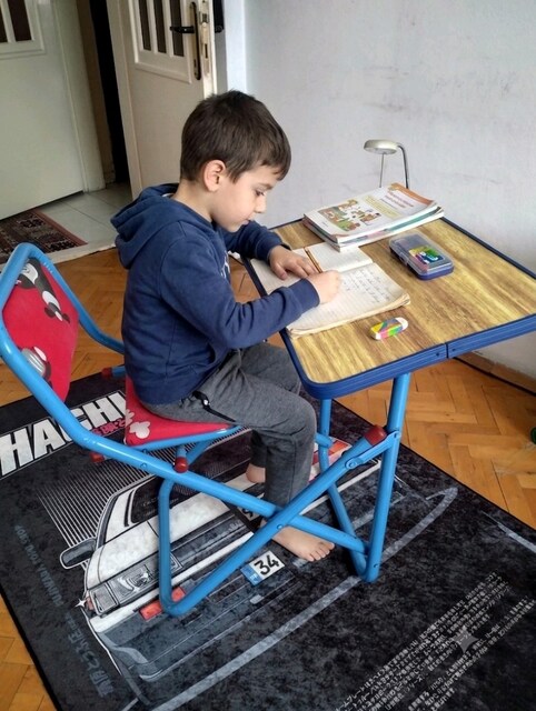 Çocuk Çalışma Masası ve Sandalye Seti
