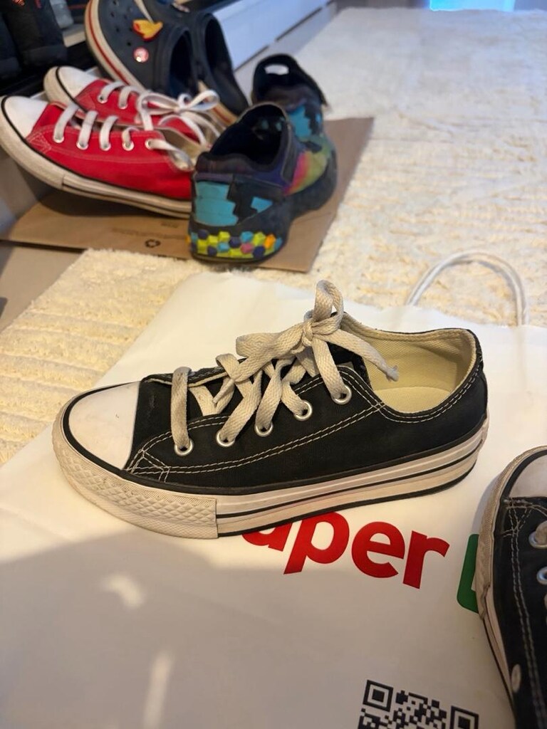 converse siyah çocuk ayakkabısı - 3