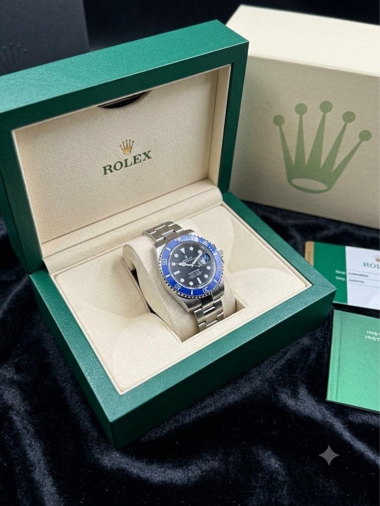 Özel Seri Rolex Submariner - Mavi Bezel & Jubilee Kordon (Sıfır) - 3