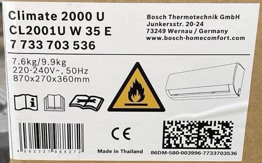Bosch 12.000 Btu Klima - 2