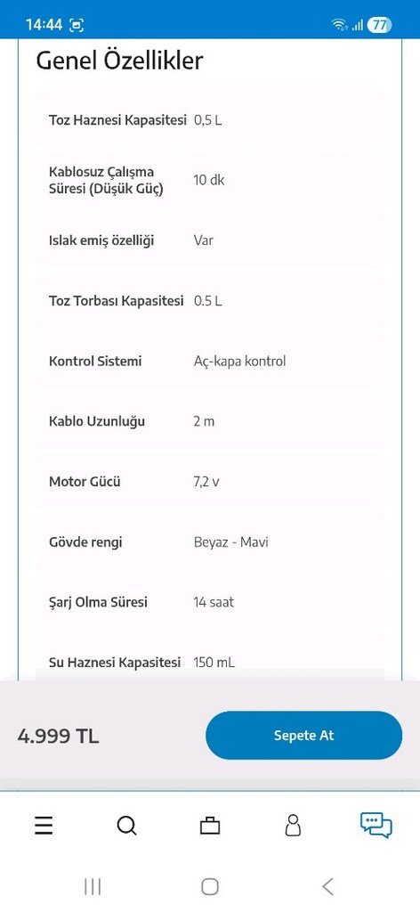 beko el süpürgesi - 4