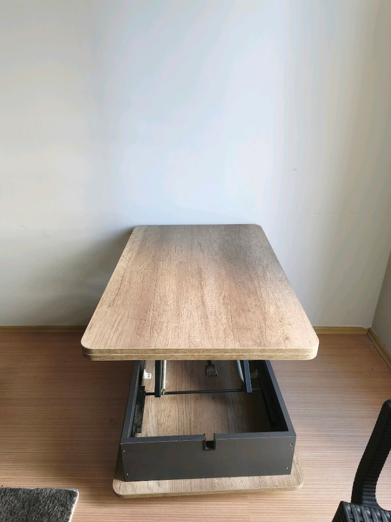 Akıllı Orta Sehpa – Çekmeceli, Tekerlekli, Çok Temiz - 2