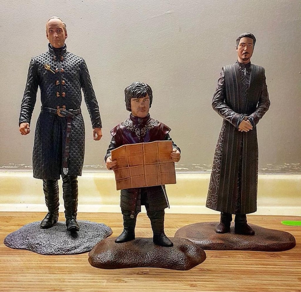 GAME OF THRONES 9 Adet Lisanslı Figür . - 7