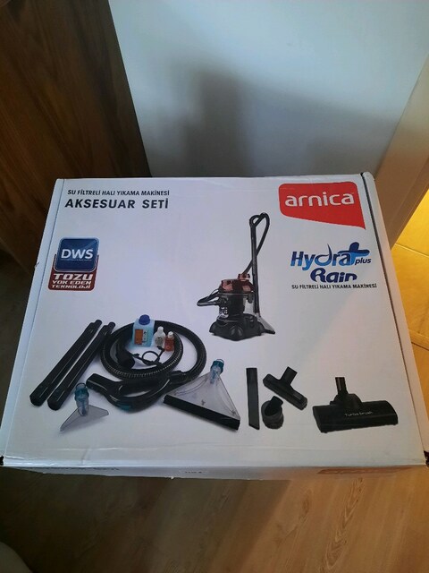 Arnica Hydra Rain Plus Turbo Başlıklı Halı Yıkama Makinesi 2400 W