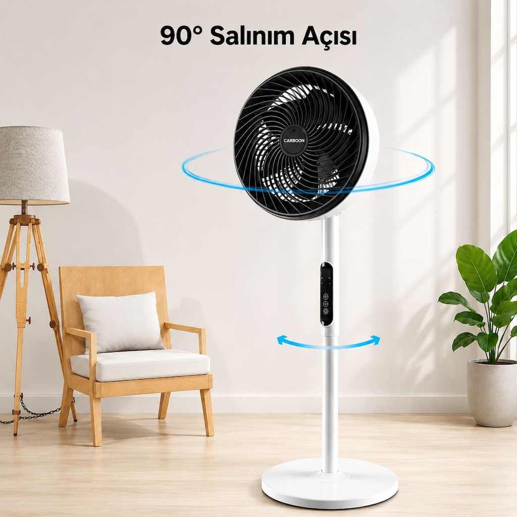 Ultratekno FS-1683HR Hava Sirkülasyonlu Elektrikli Vantilatör - 7