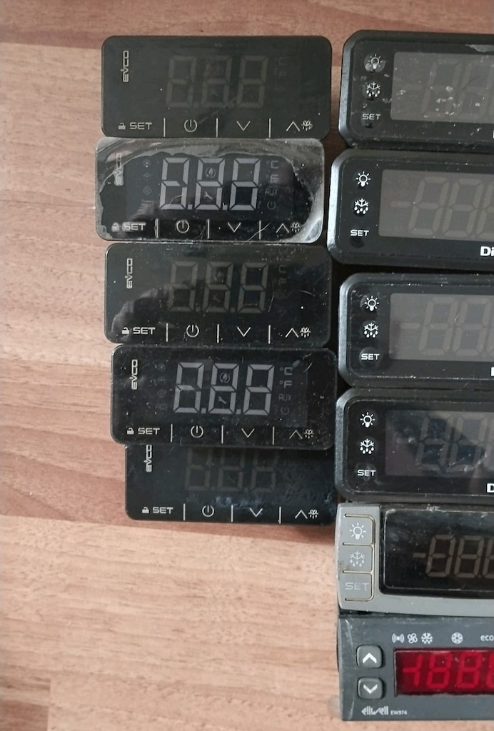 Soğutma termostat dijital ayar paneli kontrol paneli,evco dixell carel - 3
